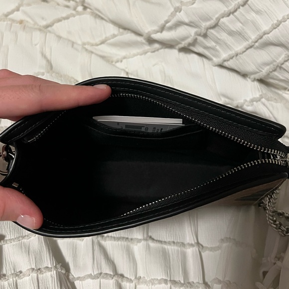 Coach Bow Signature Print Slim Crossbody Bag NWT - Picture 6 of 6